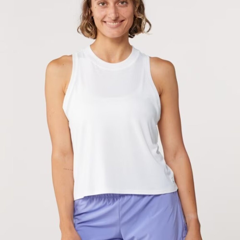 Vuori | Energy Crop Tank Top | Size S